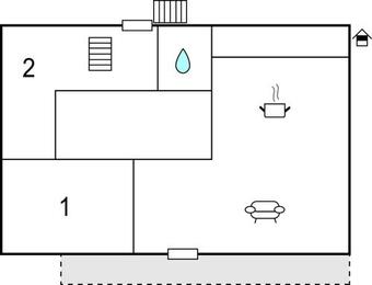 Amazing Home In Lamon With Wifi And 2 Bedrooms