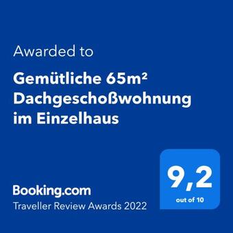 Apartamento Gem�tliche 65m� Dachgescho�wohnung Im Einzelhaus