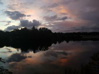 Schlafstrandkorb Mit Seeblick Am Kransburger See