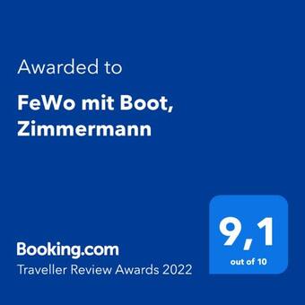 Apartamento Fewo Mit Boot, Zimmermann