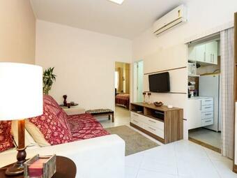 Apartamento Omar Do Rio - Gp 404 Excelente Qto&sala, Completo, Na Melhor Localização De Botafogo, Internet 240mbps