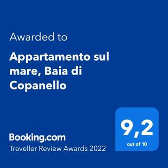 Apartamento Appartamento Sul Mare, Baia Di Copanello