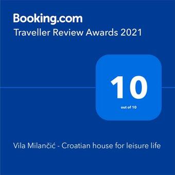Villa Vila Milan?i? - Croatian House For Leisure Life