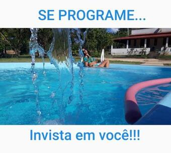 Casa Com Piscina E Lago De Peixe!