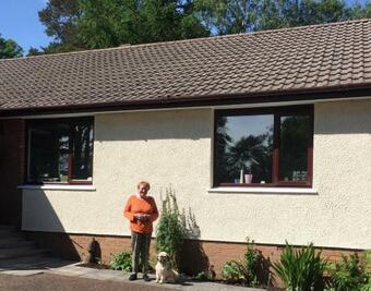 On Route 74 Cycle Route - Glencaple Manse, Crawford