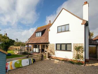 Family Beach House On Private Sea Estate Sussex
