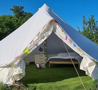 5 Meter Bell Tent - Up To 5 Persons Glamping 13