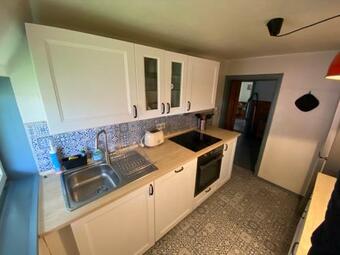 Reetdachkate Am Feldrand Mit Grandiosem Weitblick