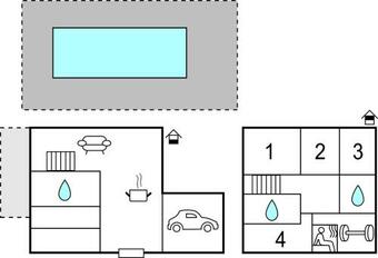 Awesome Home In Primorski Dolac With Sauna And 4 Bedrooms