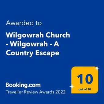 Bed & Breakfast Wilgowrah Church - Wilgowrah - A Country Escape