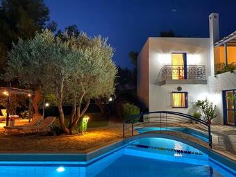 Summer Villa Pasiphae Private Pool - Bbq -beach 2min