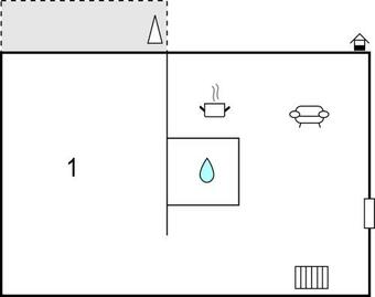 Beautiful Home In Rava With Wifi And 1 Bedrooms