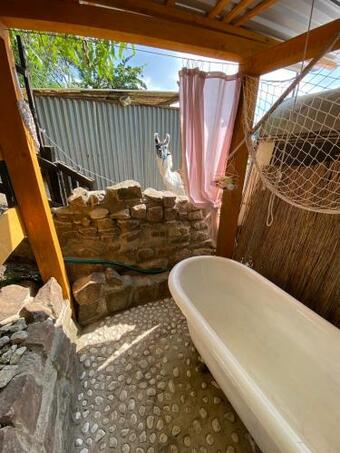 Cozy Caravan Next To Minizoo