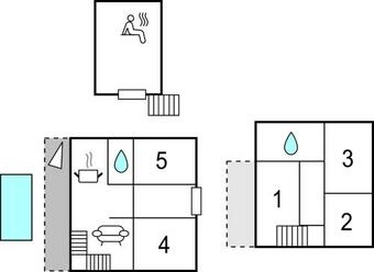 Beautiful Home In Unesic With Sauna And 5 Bedrooms