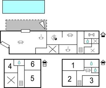 Beautiful Home In Aspiran With Wifi, Outdoor Swimming Pool And 6 Bedrooms