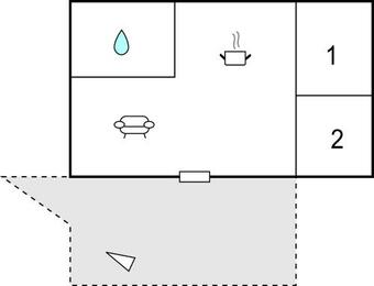 Stunning Apartment In Lonev�g With Wifi And 2 Bedrooms