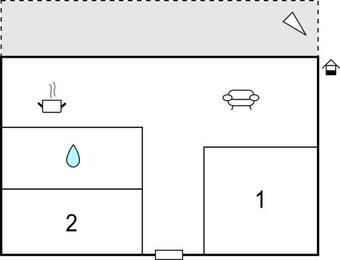 Nice Apartment In S�gne With Wifi And 2 Bedrooms