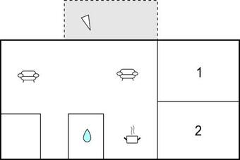 Beautiful Home In R�ke With 2 Bedrooms