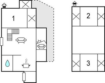 Awesome Home In Tran�s With 3 Bedrooms