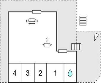 Holiday Home Risor With Fireplace I