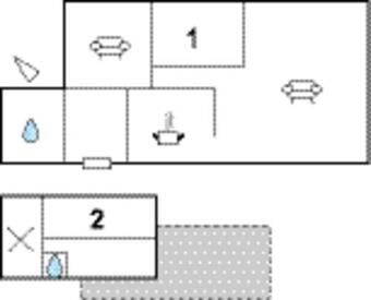 Awesome Home In H�stveda With Wifi And 2 Bedrooms