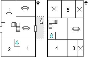 Nice Home In Juskog Husa With Wifi And 5 Bedrooms