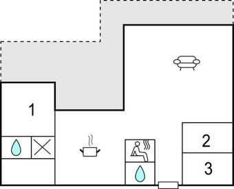 Awesome Home In S�lvesborg W/ Sauna, Wifi And 3 Bedrooms