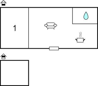 Nice Home In Vimmerby W/ 1 Bedrooms