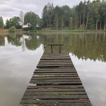 Florennes G�te Neuf 150 M2 Devant Un Grand Lac Priv� De 2 Hectares Poissonneux Au Milieu Des Bois