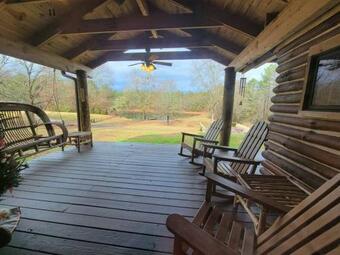 Refuge Ranch Retreat Log Cabin Lake 53+ Acres