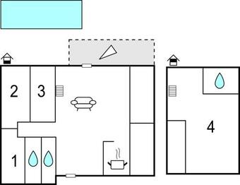 Four-bedroom Holiday Home In Montblanc