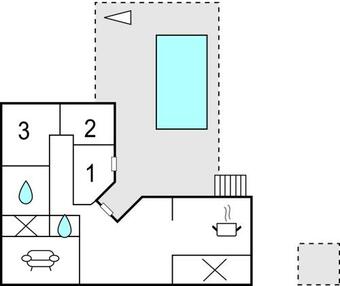 Beautiful Home In Saint-denis With Outdoor Swimming Pool, Wifi And 3 Bedrooms