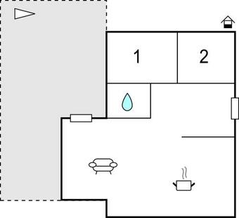 Nice Home In Backaryd With 2 Bedrooms