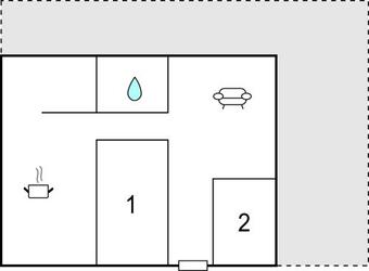 Beautiful Home In Siml�ngsdalen With Wifi And 2 Bedrooms #250