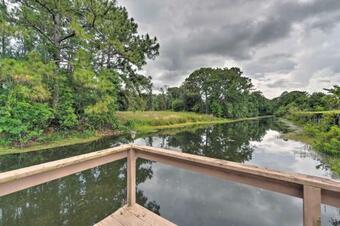 Lake Placid Getaway With Canal Access And Dock!