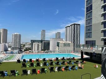 Apartamento #1 Luxurious, Boho Studio In Downtown Miami With Bay View