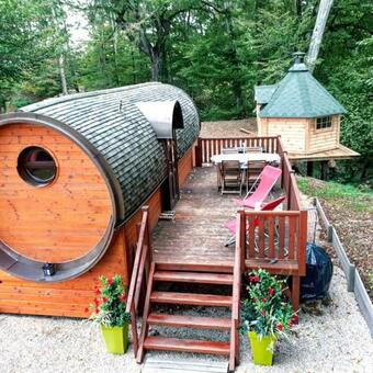 Les Gites Du Parc Mantoche Le Tonneau