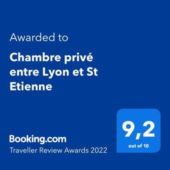 Bed & Breakfast Chambre Priv� Entre Lyon Et St Etienne