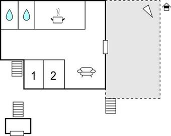 Amazing Home In Saint Julien Des Lande With 2 Bedrooms