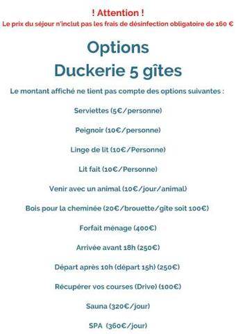 La Duckerie, G�te 4*,55 Pers, Spa Sauna Option Salle De Jeux, Soci�t� La Clef Decamp