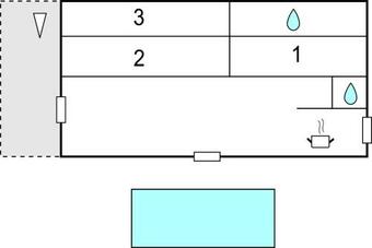 Nice Home In Comps With Wifi, Outdoor Swimming Pool And 3 Bedrooms