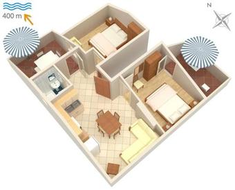 Apartment Mirca 2843a