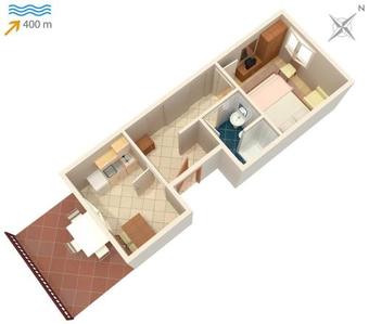 Apartment Mirca 2843b