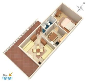 Apartments By The Sea Milna (vis) - 2461