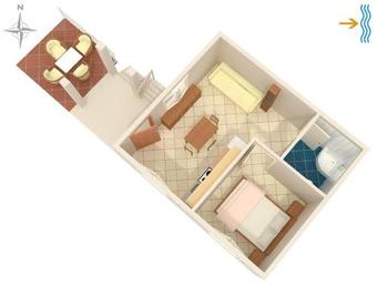 Apartments With A Parking Space Rukavac (vis) - 8920