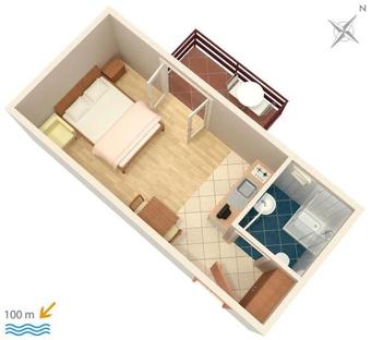 Apartamento Studio Duce 2821b